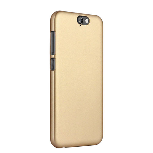 Hard Rigid Plastic Matte Finish Snap On Cover for HTC One A9 Gold