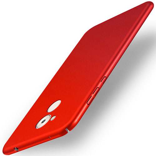 Hard Rigid Plastic Matte Finish Snap On Cover for Huawei Honor 6C Red