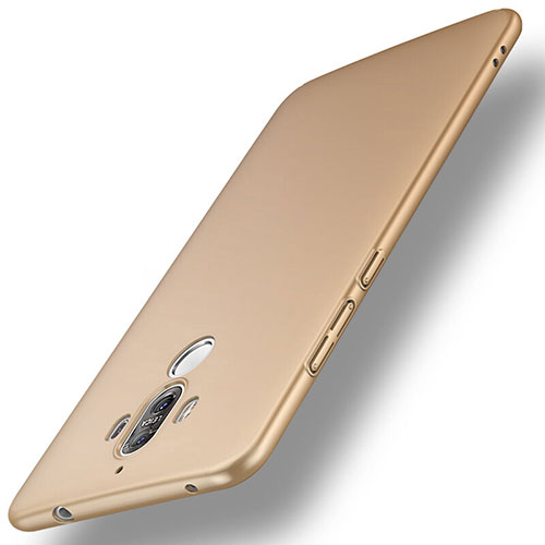 Hard Rigid Plastic Matte Finish Snap On Cover for Huawei Mate 9 Gold