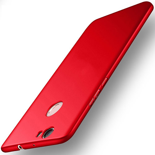 Hard Rigid Plastic Matte Finish Snap On Cover for Huawei Nova Red