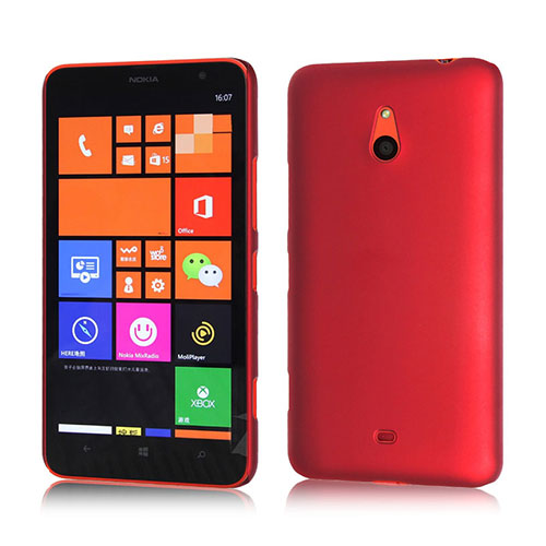 Hard Rigid Plastic Matte Finish Snap On Cover for Nokia Lumia 1320 Red