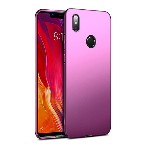 Hard Rigid Plastic Matte Finish Snap On Cover for Xiaomi Mi 8 SE Purple