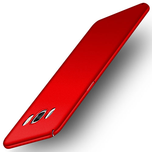 Hard Rigid Plastic Matte Finish Snap On Cover M01 for Samsung Galaxy J5 Duos (2016) Red
