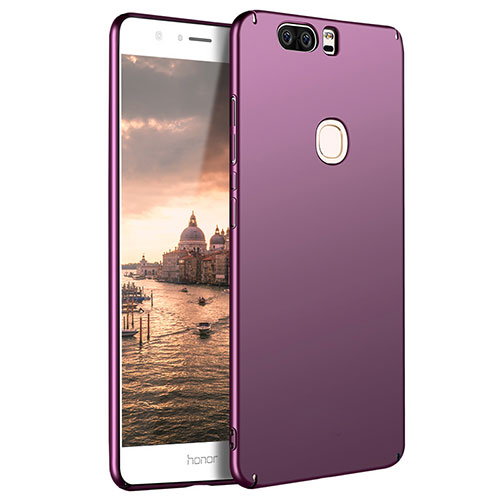 Hard Rigid Plastic Matte Finish Snap On Cover M07 for Huawei Honor V8 Purple