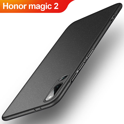 Hard Rigid Plastic Quicksand Cover Case for Huawei Honor Magic 2 Black