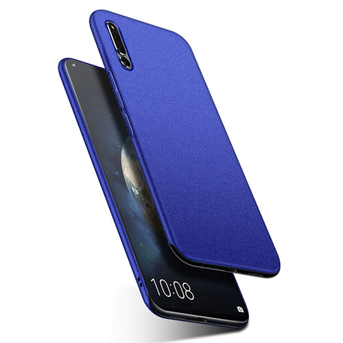 Hard Rigid Plastic Quicksand Cover Case Q01 for Huawei Honor Magic 2 Blue