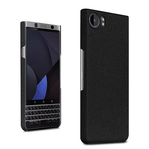 Hard Rigid Plastic Quicksand Cover for Blackberry KEYone Black