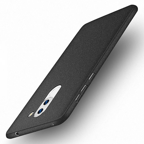 Hard Rigid Plastic Quicksand Cover for Huawei GR5 (2017) Black