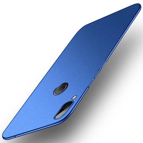 Hard Rigid Plastic Quicksand Cover for Huawei Honor Play Blue