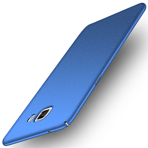 Hard Rigid Plastic Quicksand Cover for Samsung Galaxy C9 Pro C9000 Blue