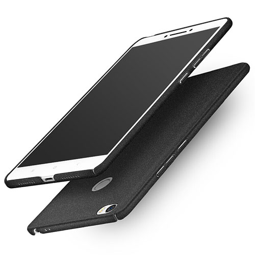 Hard Rigid Plastic Quicksand Cover for Xiaomi Mi Max Black