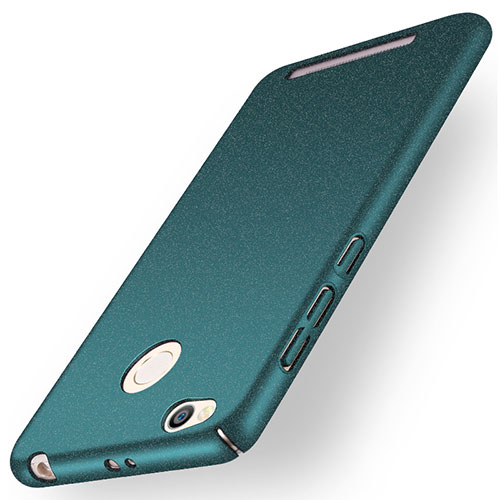 Hard Rigid Plastic Quicksand Cover for Xiaomi Redmi 3S Prime Green