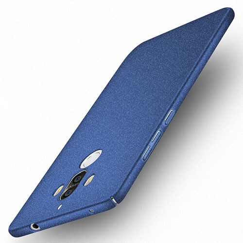 Hard Rigid Plastic Quicksand Cover Q01 for Huawei Mate 9 Blue