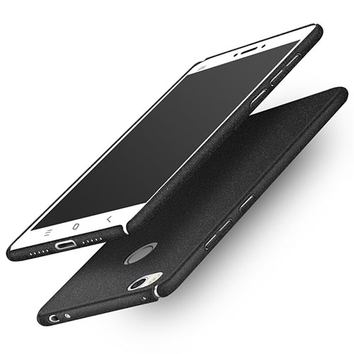 Hard Rigid Plastic Quicksand Cover Q01 for Xiaomi Mi 4S Black