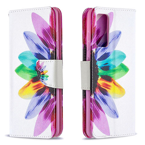 Leather Case Stands Fashionable Pattern Flip Cover Holder B01F for Samsung Galaxy S20 FE 5G Mixed