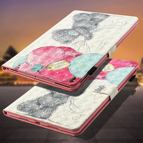 Leather Case Stands Fashionable Pattern Flip Cover Holder Y01B for Apple iPad Air 3 Mixed