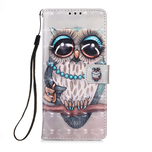 Leather Case Stands Fashionable Pattern Flip Cover Holder Y03B for Xiaomi Redmi Note 9 Pro Mixed