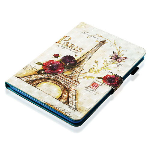 Leather Case Stands Fashionable Pattern Flip Cover Holder Y06B for Apple iPad Mini 4 Mixed