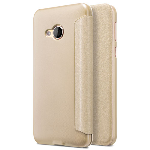 Leather Case Stands Flip Cover for HTC U Play Gold