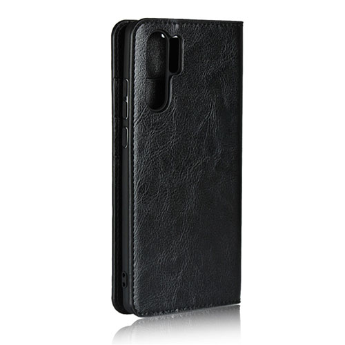 Leather Case Stands Flip Cover for Huawei P30 Pro New Edition Black