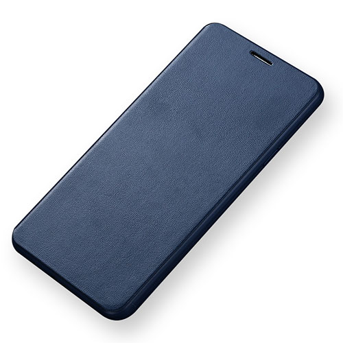 Leather Case Stands Flip Cover for Samsung Galaxy A5 (2016) SM-A510F Blue