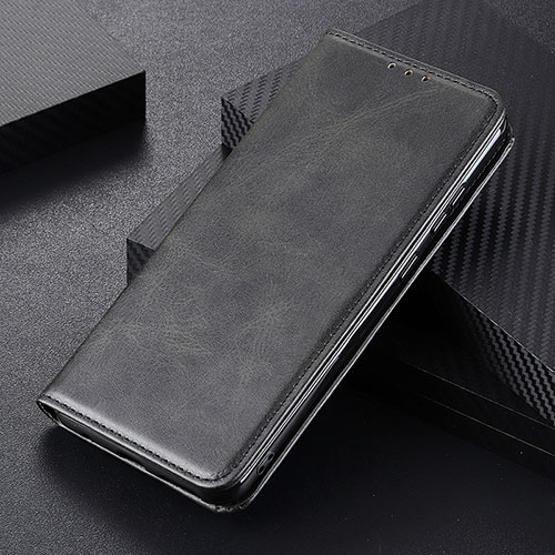 Leather Case Stands Flip Cover Holder A09D for Samsung Galaxy S21 5G Black