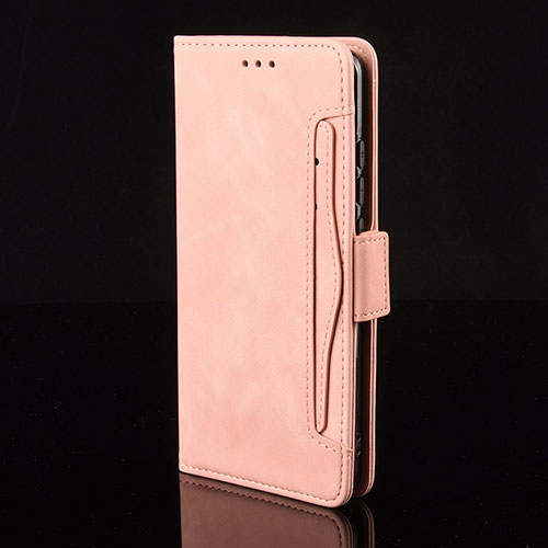 Leather Case Stands Flip Cover Holder BY2 for Xiaomi Redmi 9AT Pink