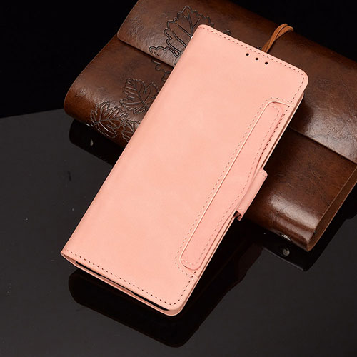 Leather Case Stands Flip Cover Holder BY3 for Samsung Galaxy Z Fold2 5G Pink