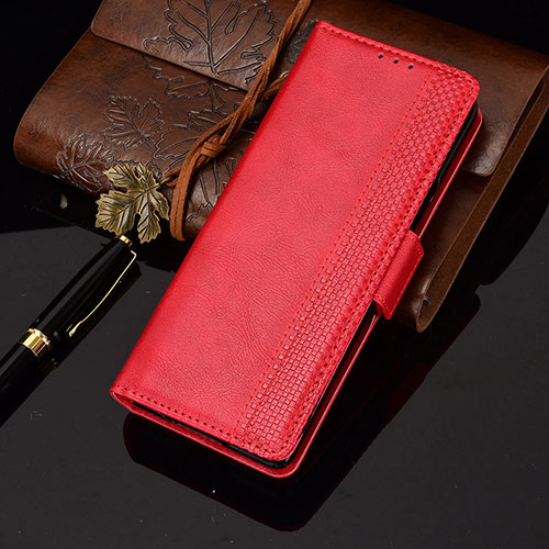 Leather Case Stands Flip Cover Holder BY6 for Samsung Galaxy Z Fold2 5G Red