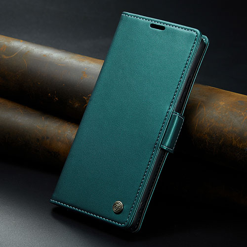 Leather Case Stands Flip Cover Holder C04S for Xiaomi Redmi Note 13 Pro 5G Green