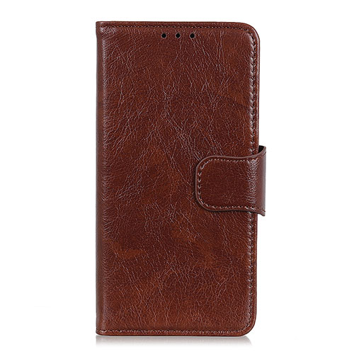 Leather Case Stands Flip Cover Holder for BQ X2 Brown