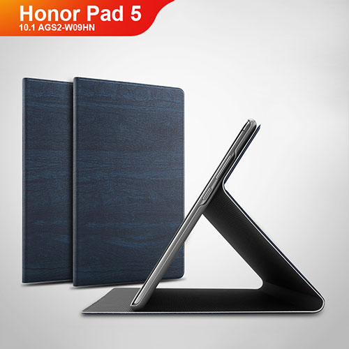 Leather Case Stands Flip Cover Holder for Huawei Honor Pad 5 10.1 AGS2-W09HN AGS2-AL00HN Blue