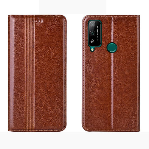 Leather Case Stands Flip Cover Holder for Huawei Honor Play4T Orange