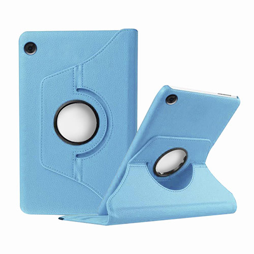 Leather Case Stands Flip Cover Holder for Huawei MatePad T 8 Mint Blue