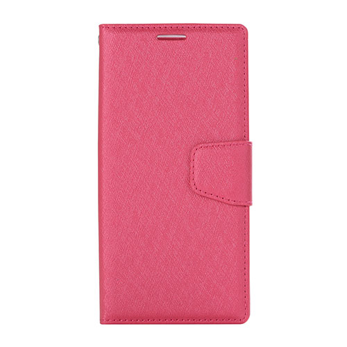 Leather Case Stands Flip Cover Holder for Huawei Nova 3e Pink