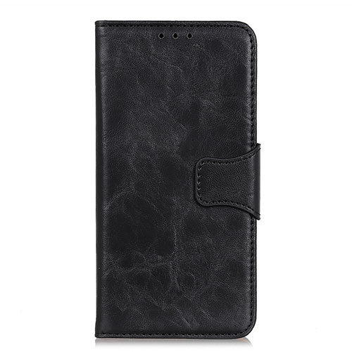 Leather Case Stands Flip Cover Holder for Nokia C1 Black