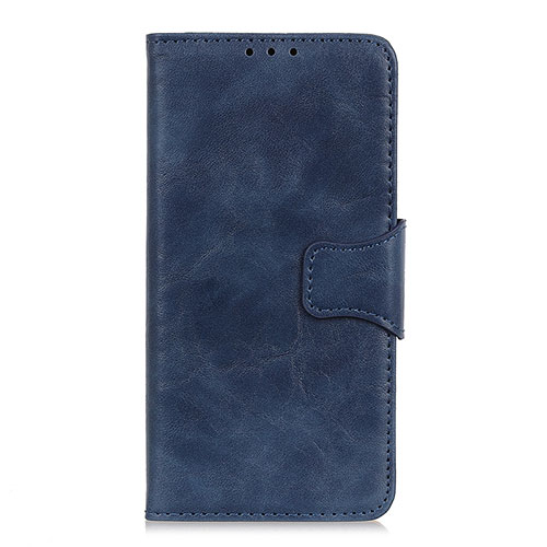 Leather Case Stands Flip Cover Holder for OnePlus Nord Blue