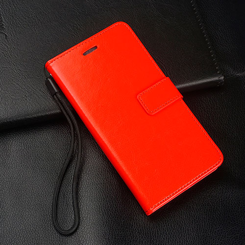 Leather Case Stands Flip Cover Holder for Realme X2 Pro Red