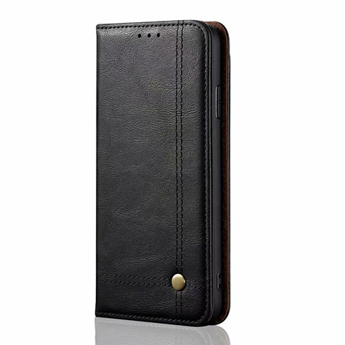 Leather Case Stands Flip Cover Holder for Samsung Galaxy M31 Black