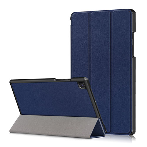 Leather Case Stands Flip Cover Holder for Samsung Galaxy Tab A7 4G 10.4 SM-T505 Blue
