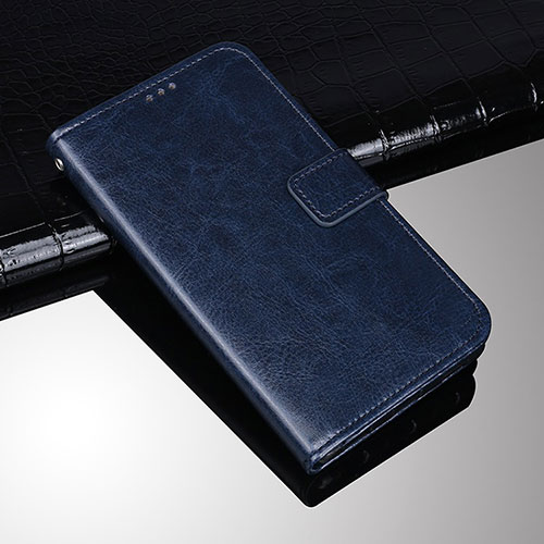 Leather Case Stands Flip Cover Holder for Sony Xperia XA3 Blue