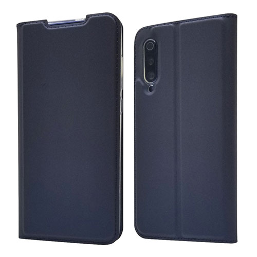 Leather Case Stands Flip Cover Holder for Xiaomi Mi 9 Pro 5G Blue