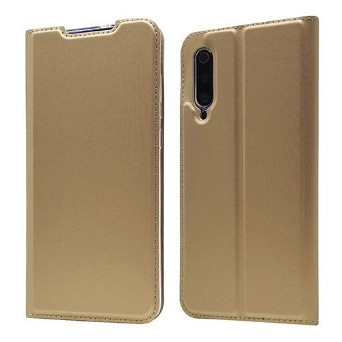 Leather Case Stands Flip Cover Holder for Xiaomi Mi 9 SE Gold