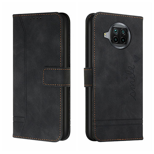 Leather Case Stands Flip Cover Holder H01X for Xiaomi Mi 10T Lite 5G Black