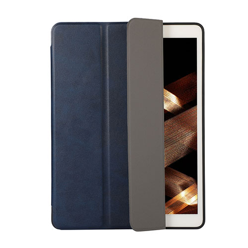 Leather Case Stands Flip Cover Holder H03 for Apple iPad Air 3 Blue