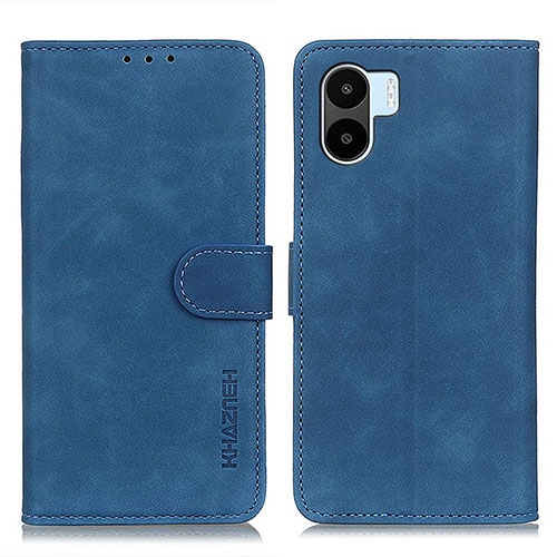 Leather Case Stands Flip Cover Holder K03Z for Xiaomi Redmi A2 Plus Blue