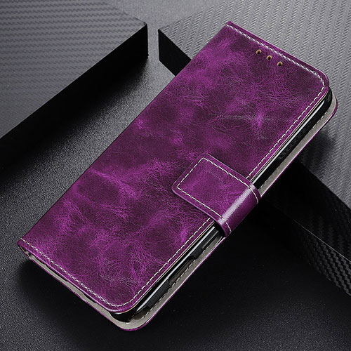Leather Case Stands Flip Cover Holder K09Z for Xiaomi Mi 12 Lite NE 5G Purple