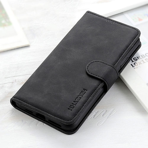 Leather Case Stands Flip Cover Holder KZ3 for Huawei Honor X5 Black