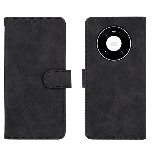 Leather Case Stands Flip Cover Holder L01Z for Huawei Mate 40 Black