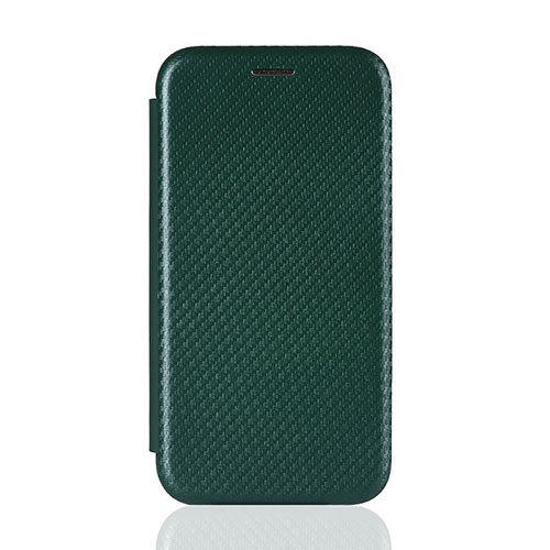 Leather Case Stands Flip Cover Holder L02Z for Samsung Galaxy A42 5G Green